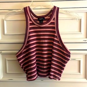 **Buy 4 Get 1 Free. $5 items only!  Crop Tank. Gently Worn